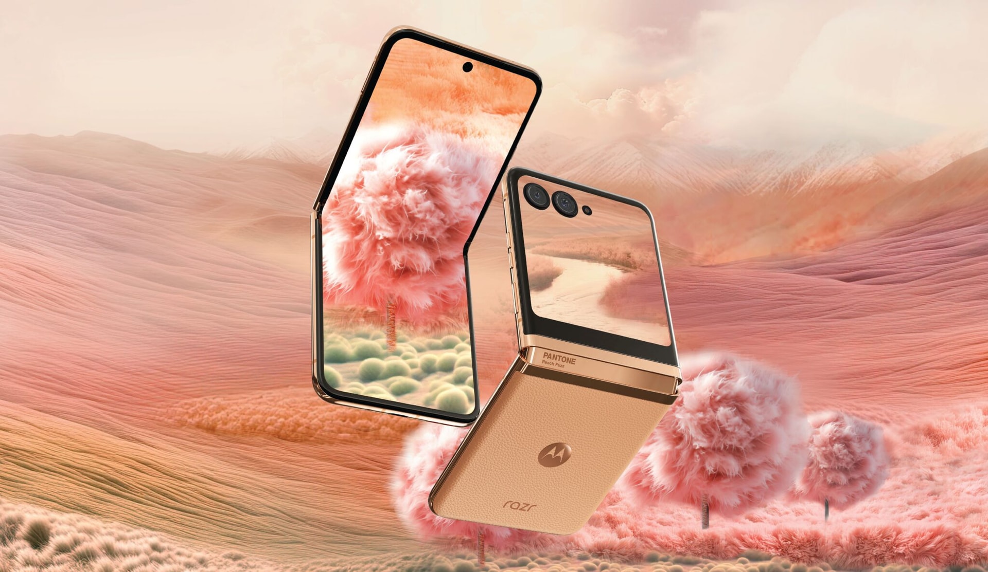 Specjalna edycja Motoroli Razr 40 Ultra i Edge 40 Neo już jest. Jak Wam się podoba kolor roku 2024 Pantone?