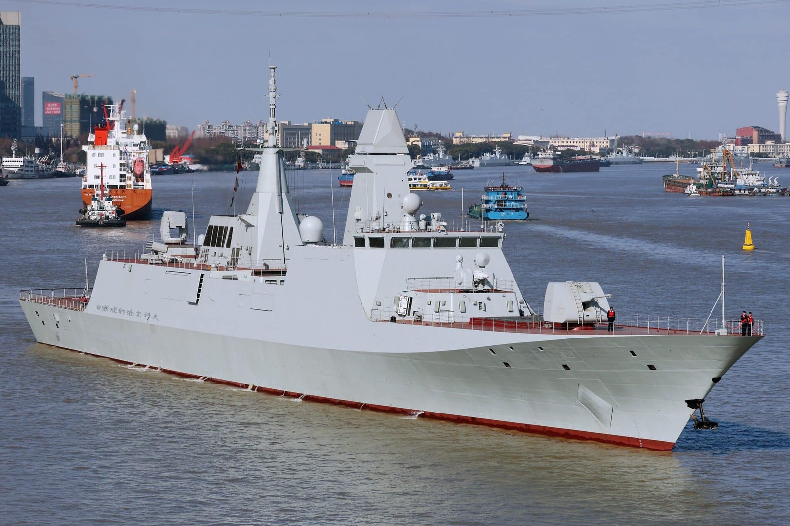 Chińska fregata Typu 054B