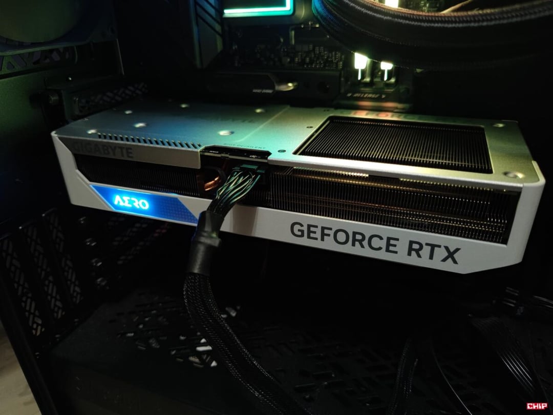 Test Gigabyte GeForce RTX 4070 SUPER Aero OC