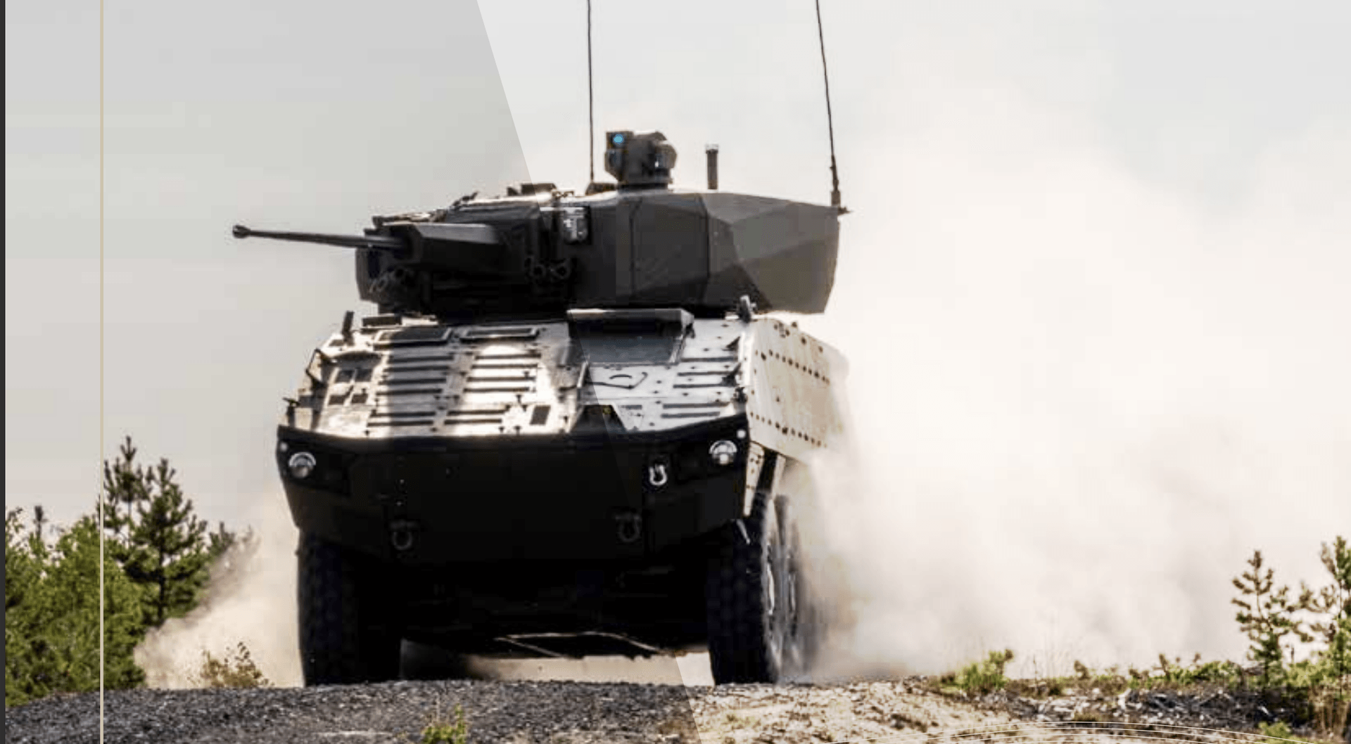 Słowackie wojsko doczeka się 72 opancerzonych pojazdów Patria AMV XP 8×8 do 2027 roku