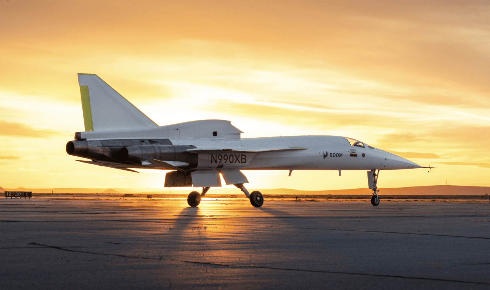 XB-1 to demonstrator technologii, który umożliwi stworzenie Overture /Fot. Boom Supersonic
