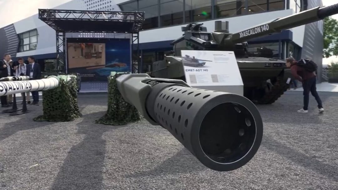 EMBT-ADT 140 to przełomowy czołg, który zachwyca zwłaszcza siłą ognia