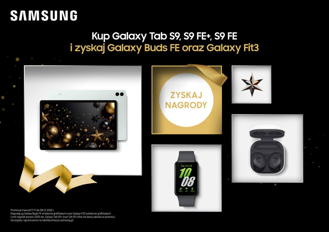 Samsung ruszył z promocjami na Black Friday — prezenty i zniżki na nowy sprzęt