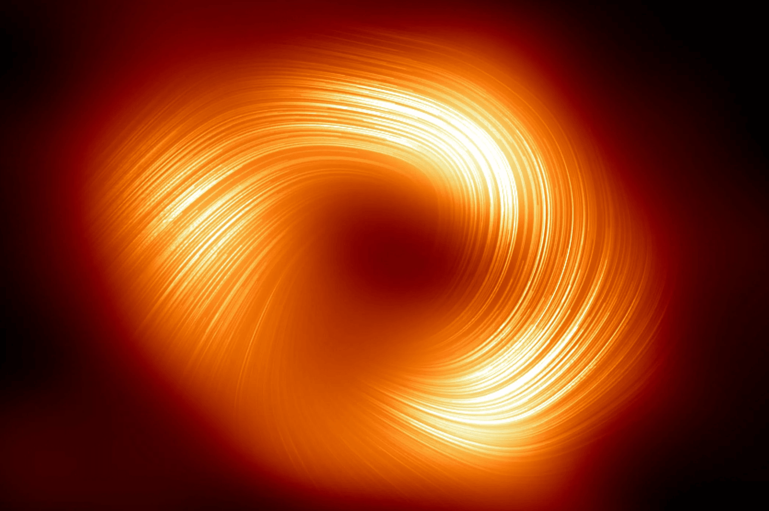 Czarna dziura Sagittarius A* /Fot. EHT