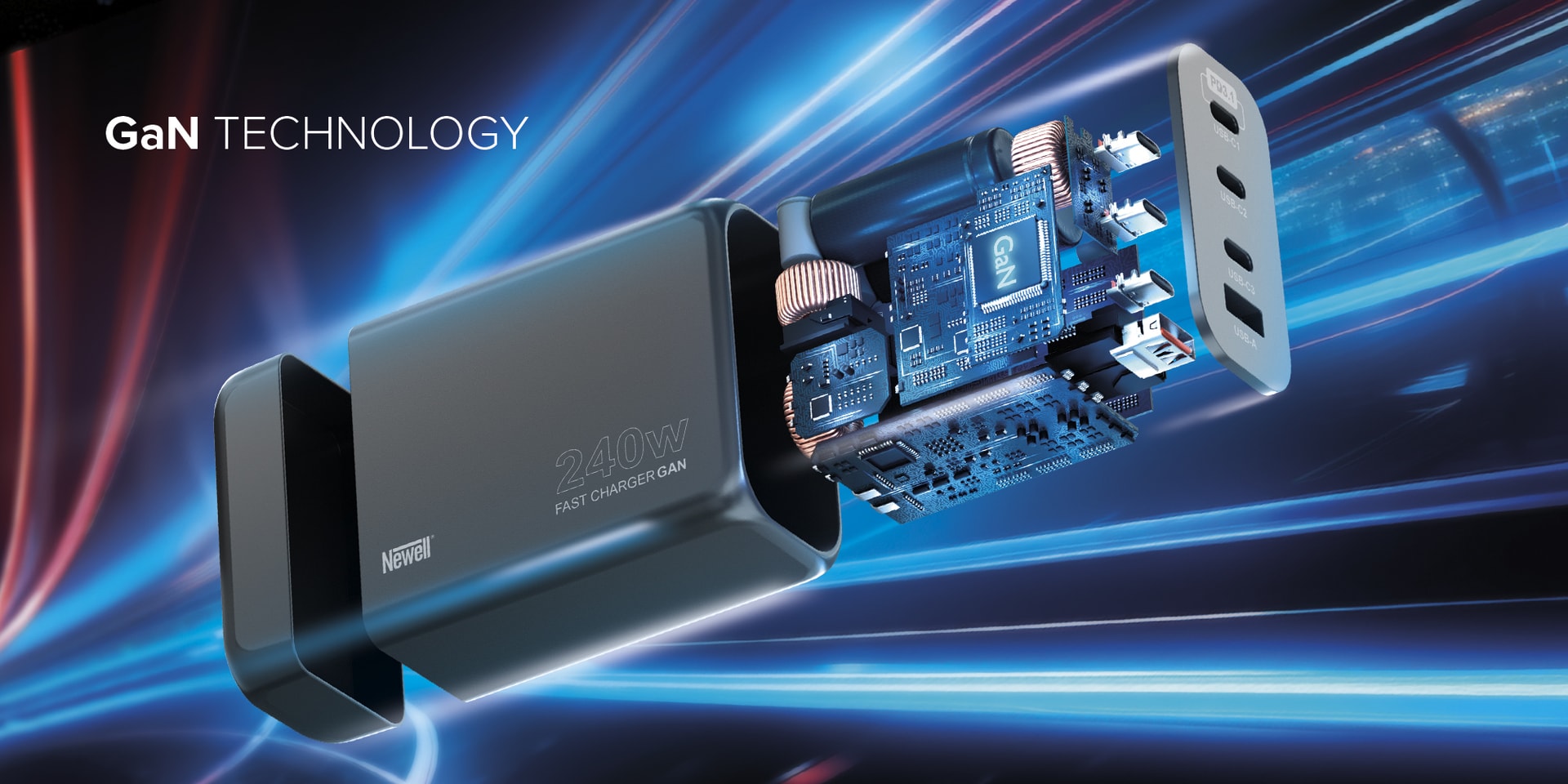 240 W mocy w obudowie wielkości mydelniczki? Sprawdź, dlaczego ładowarki GaN Newell to najrozsądniejszy zakup 2025 roku