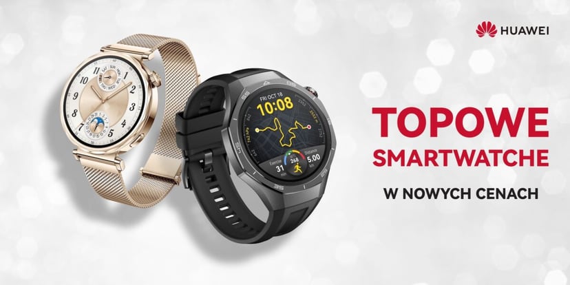 Smartwatche Huawei w obniżonych cenach – idealne na prezent i nie tylko