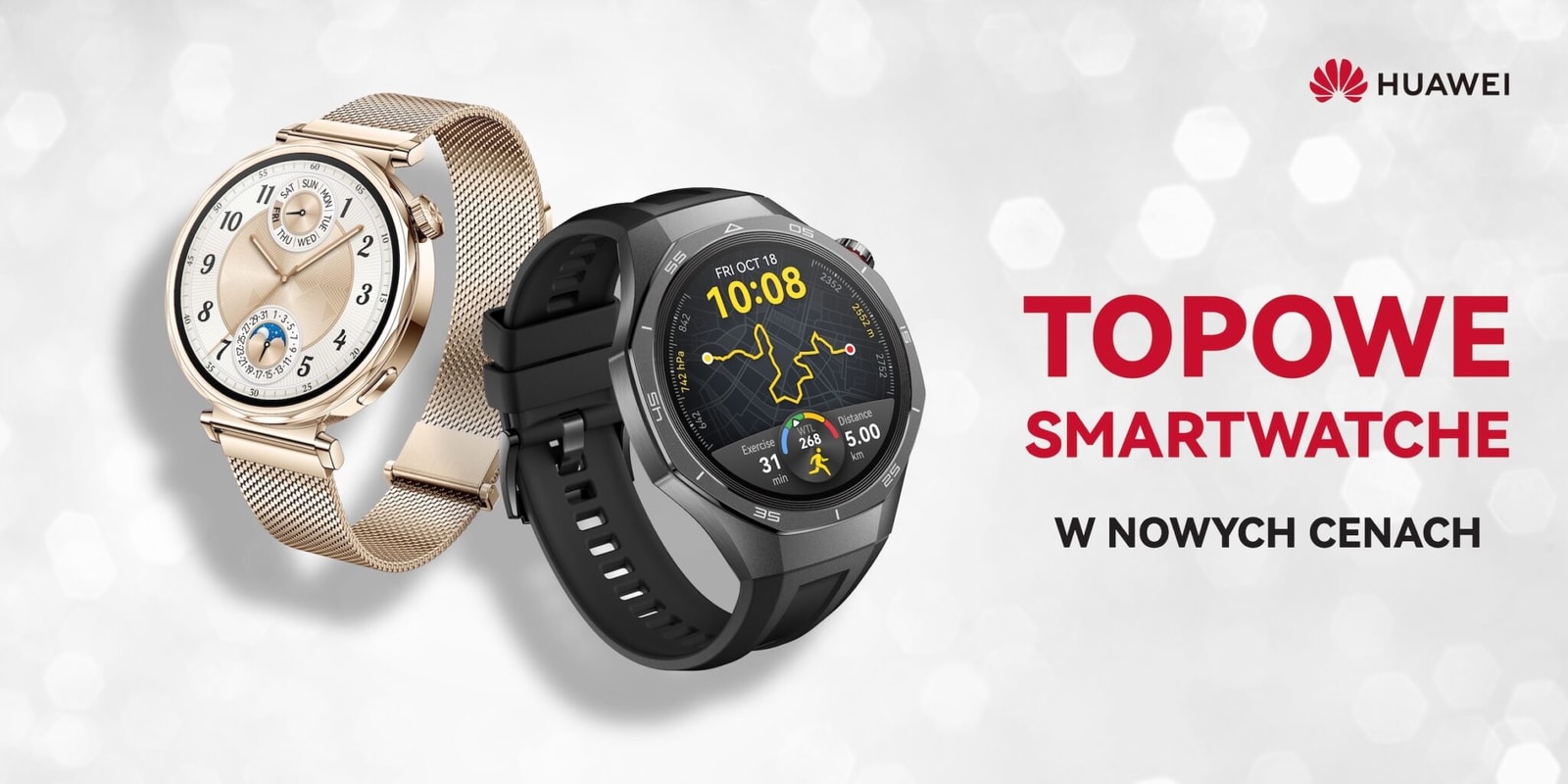Smartwatche Huawei w obniżonych cenach – idealne na prezent i nie tylko