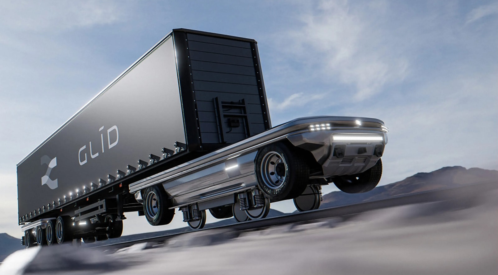 Bezkabinowy kolos na torach Kalifornii. To początek nowej ery w transporcie