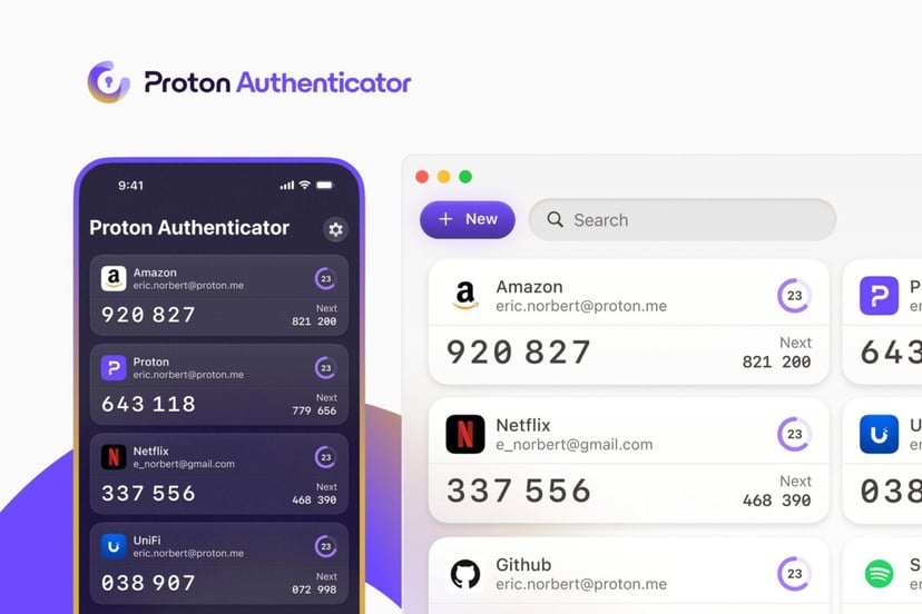 Proton Authenticator, czyli logowanie 2FA bez śledzenia. Będzie bezpieczniej niż kiedykolwiek?