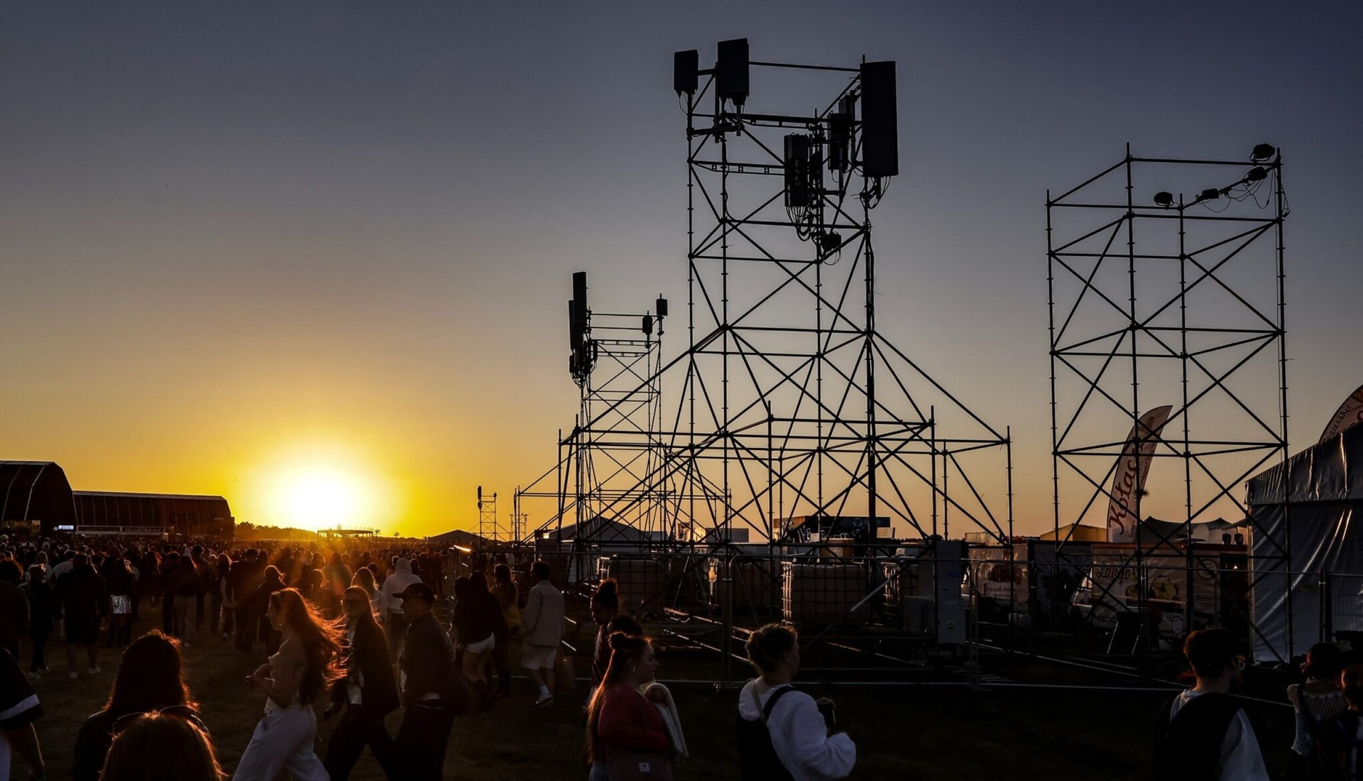 nadajniki 5G Orange podczas open'er festival