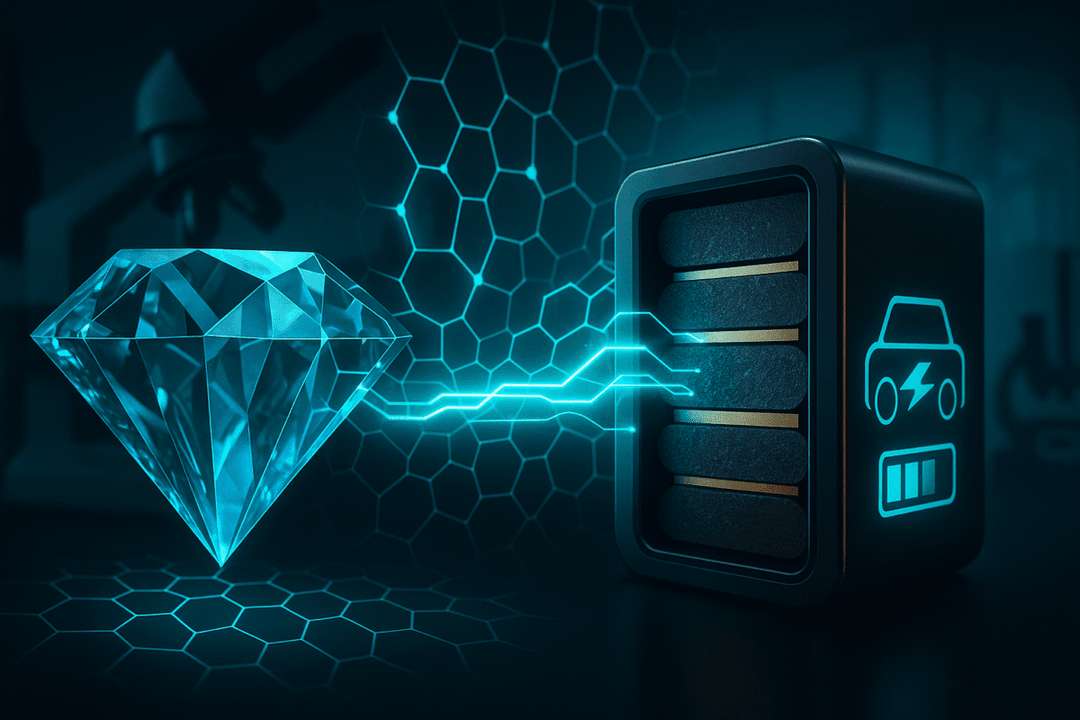 Polski materiał łączy siłę diamentu z grafenem. Diafit z Gdańska zmieni świat elektroniki