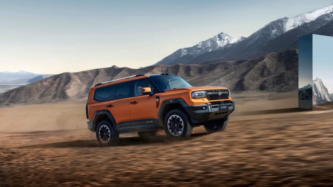 Samochód który pływa jak łódź i jeździ jak SUV. Jetour Zongheng G700 przeszedł niesamowity test