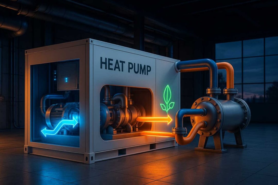 Mitsubishi tworzy gigantyczną pompę ciepła o mocy 640 kW. Przemysł wkracza w nową erę efektywności