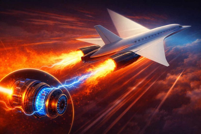 Formuła E spotyka Concorde. Hybrydowy silnik Duality chce wskrzesić naddźwiękowe latanie