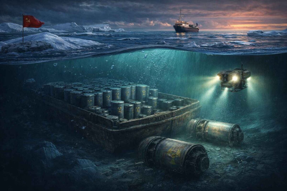 Topniejący lód Arktyki odsłania nuklearny koszmar ZSRR. Naukowcy właśnie dodali nowy punkt do mapy najniebezpieczniejszych miejsc na Ziemi