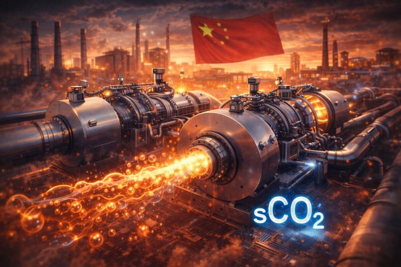 Pierwsza taka elektrownia na świecie. Para wodna właśnie straciła monopol po stu latach