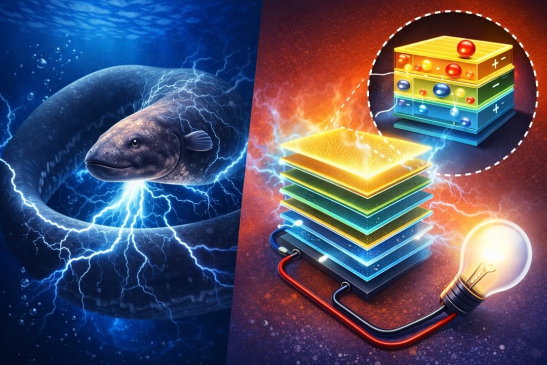 Stos jonowych komórek zamiast powerbanka? Nowa technologia zbiera prąd dosłownie z niczego