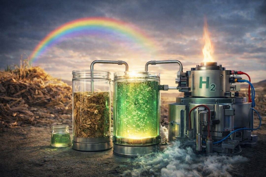 Wrzucasz słomę, wyciągasz paliwo przyszłości. Ekologiczny wodór wreszcie tańszy od gazu