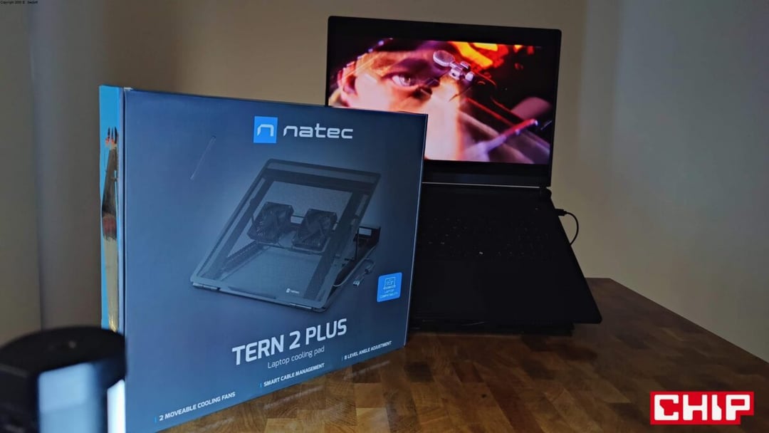 Test NATEC TERN 2 PLUS. Czy podstawka chłodząca pod laptop ma sens?