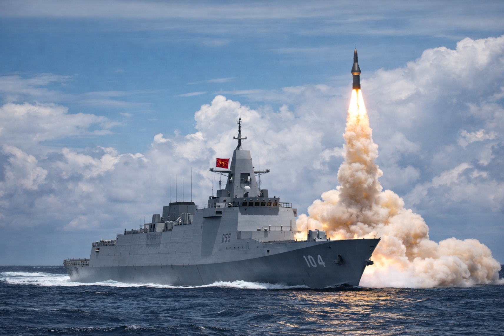 Niszczyciel Typ-055 może razić cele z odległości 1500 kilometrów. Chińska marynarka dostała broń, której się obawiano