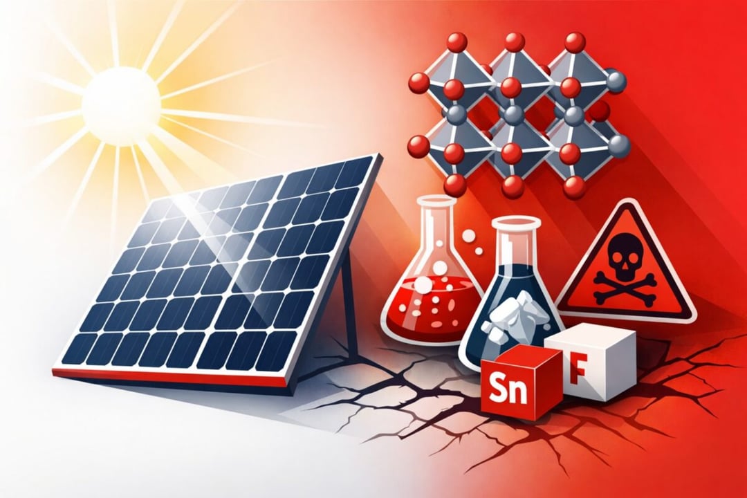 Obiecujące ogniwa słoneczne niszczył jeden dodatek. Usunęli go, a wydajność skoczyła