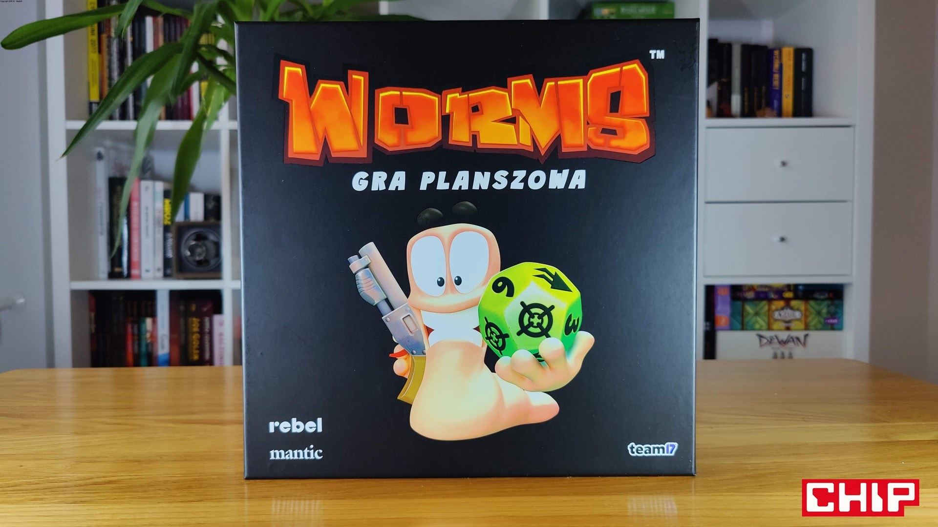 Recenzja Worms: Gra Planszowa. “Wiernie” nie oznacza “dobrze”