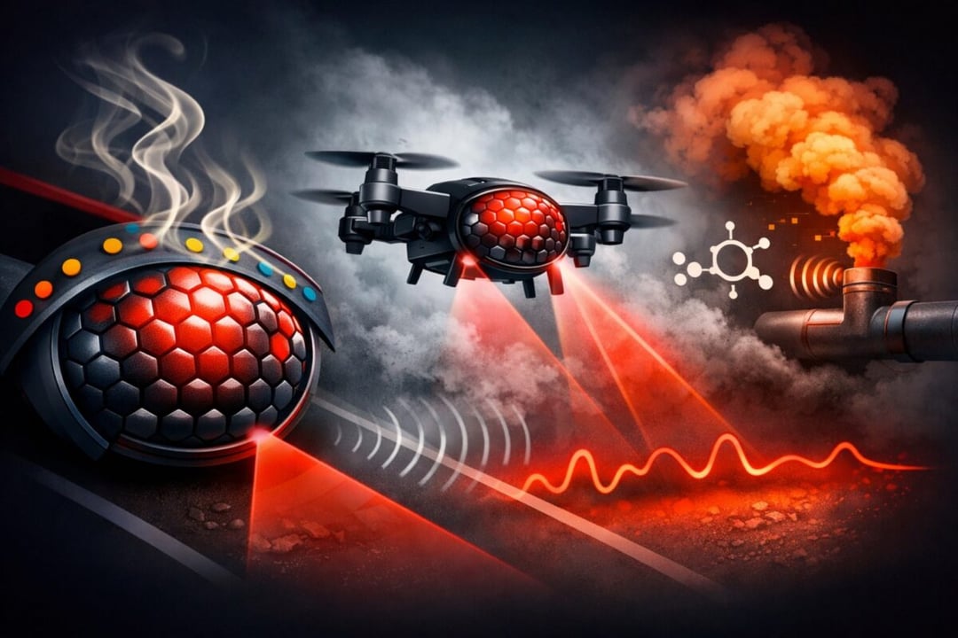 Naukowcy zbudowali sztuczne oko inspirowane owadami. Drony dostaną zmysł, który trudno będzie zaskoczyć