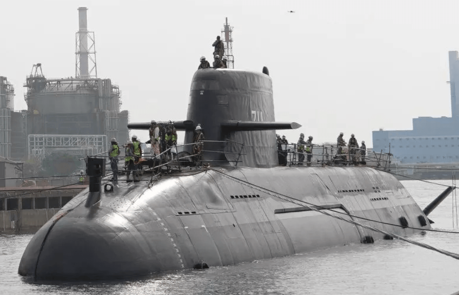 Okręt podwodny Hai Kun /Fot. CSBC Corporation