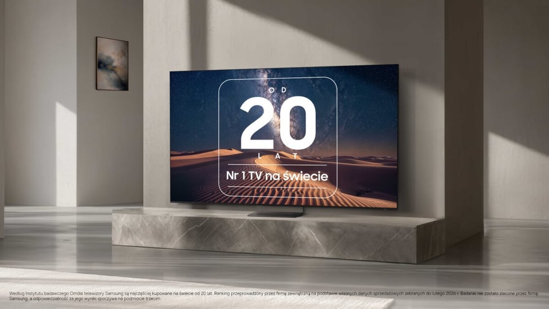 Dwie dekady na szczycie. Samsung zmonopolizował tytuł lidera rynku TV