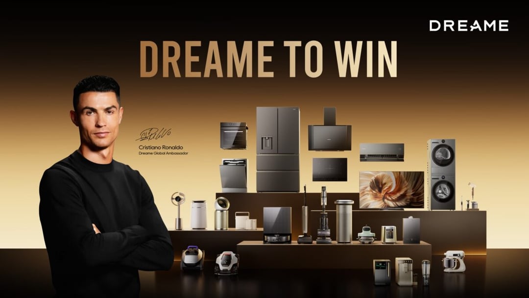 Cristiano Ronaldo nowym ambasadorem Dreame. Producent inteligentnych urządzeń stawia na globalną rozpoznawalność