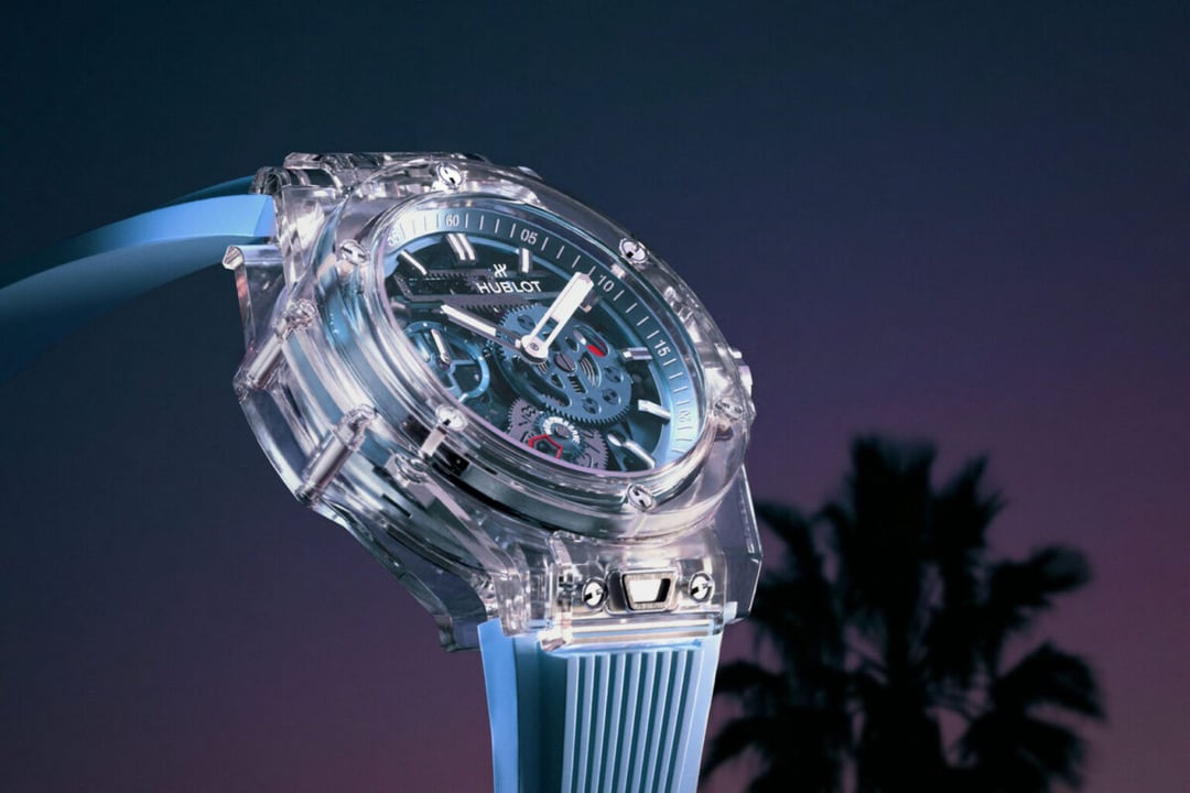 Mistrzowie szafiru powracają. Hublot Big Bang w nowej odsłonie Sapphire Sky Blue Meca-10