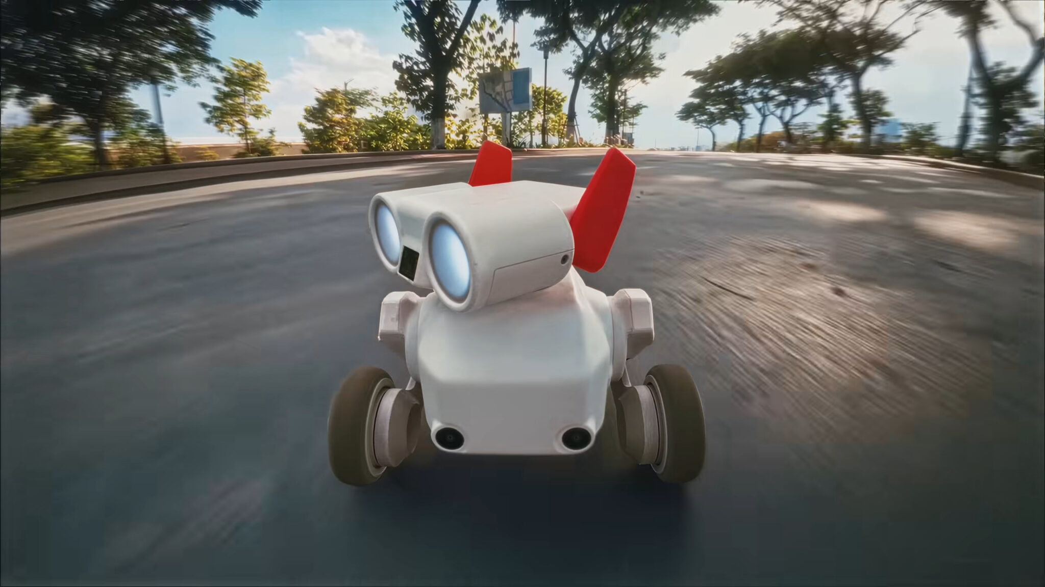 Beni - robot nagrywający