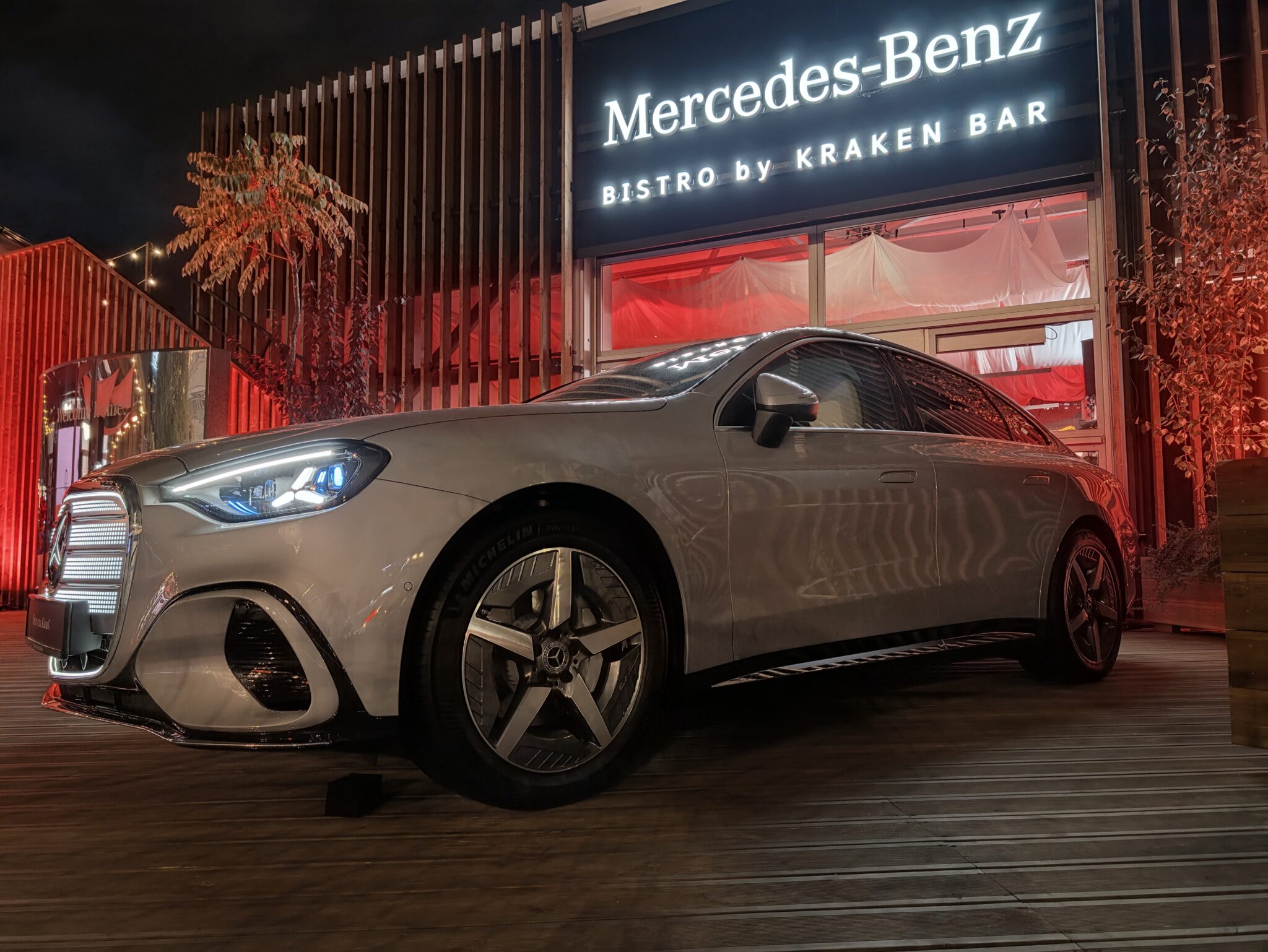 Mercedes Klasy C elektryczny
