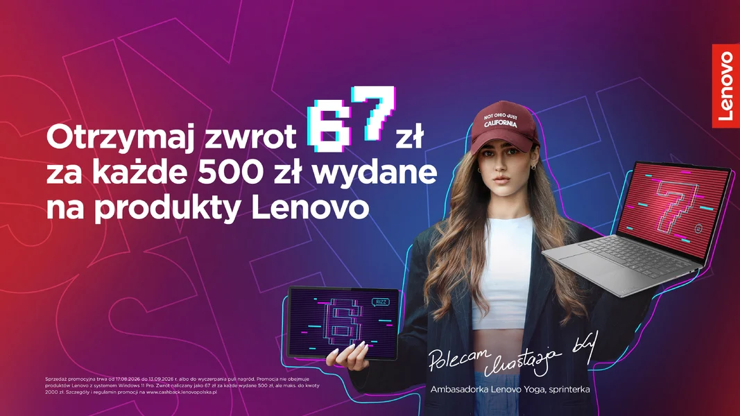 Six seven dotarło do laptopów. Lenovo zamienia mem w całkiem konkretny cashback