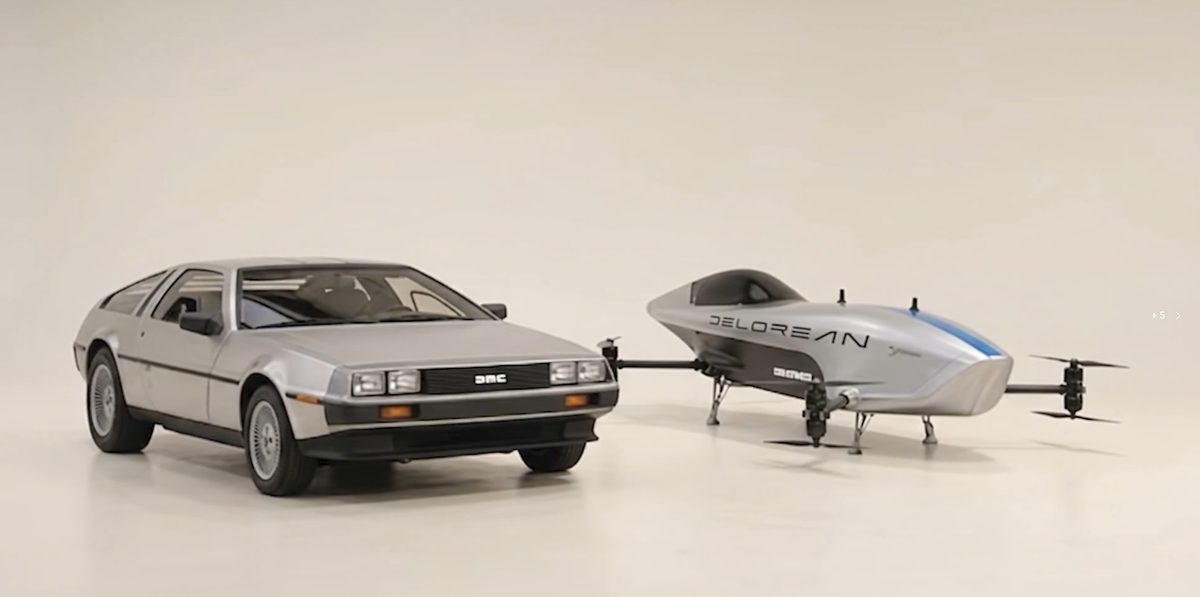 DeLorean znów chce latać. Tym razem naprawdę i na wyścigach, aby latający samochód stał się normalką